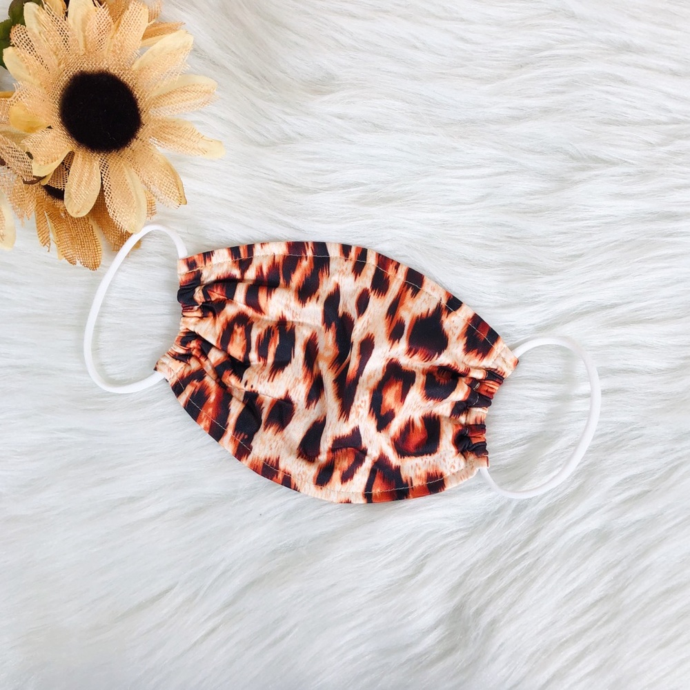 3/$30 ‼️LEOPARD PRINT FACE MASK- mask